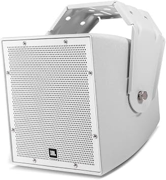 JBL Professional AWC62 All-Weather Compact 2-Way Coaxial Loudspeaker with 6.5-Inch LF, Light Grey