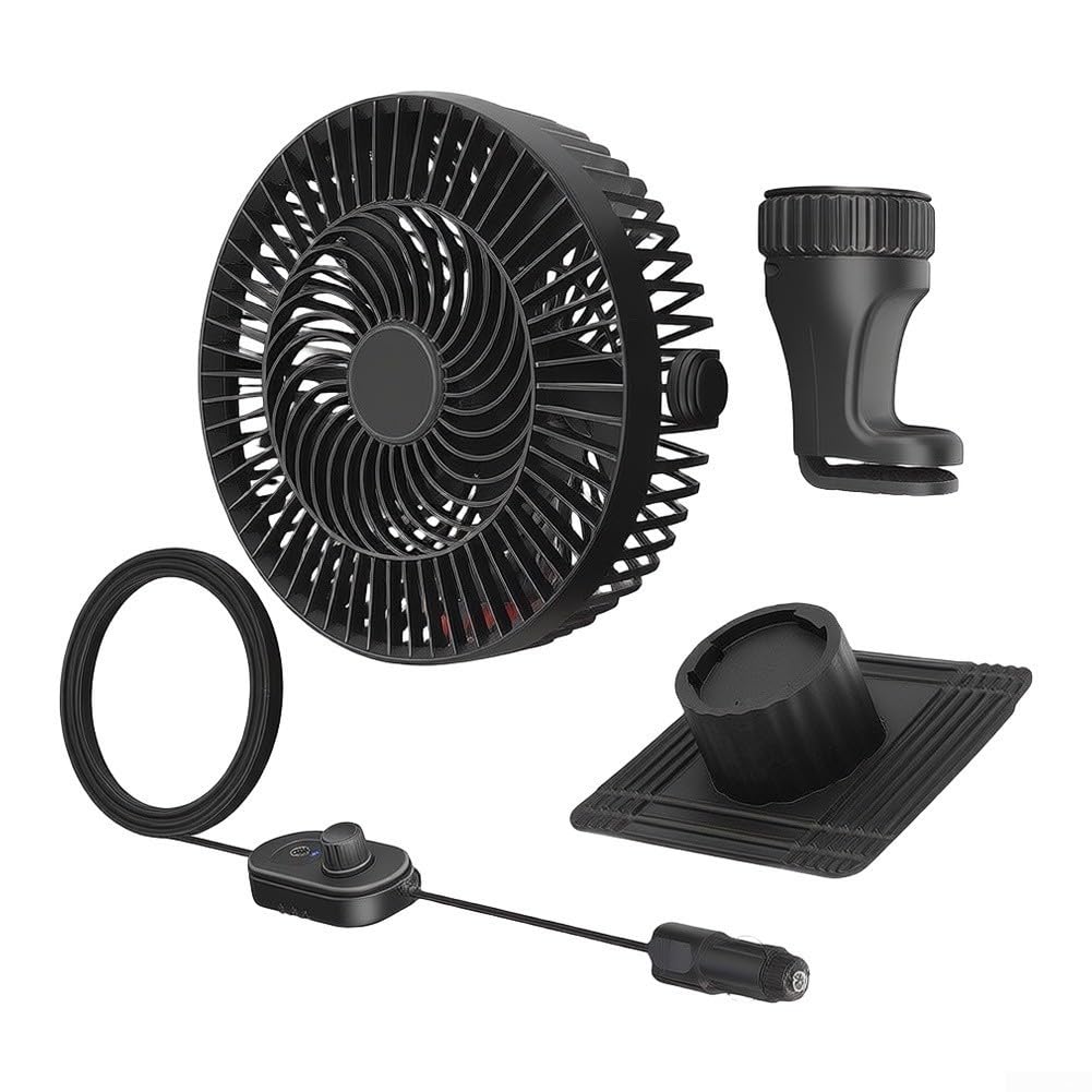 Ventilador de Cabina ABS Silencioso 24V Ventilador de Cabina