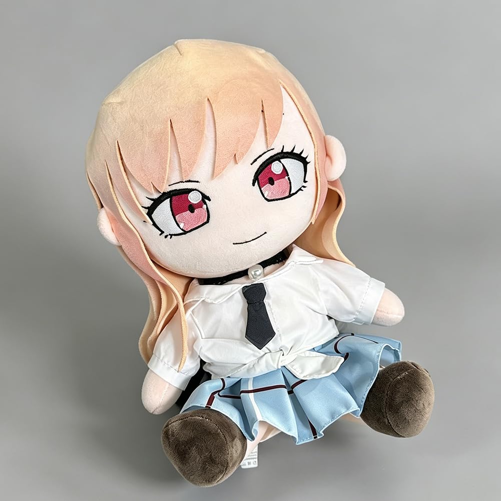 Kitagawa Marin Plüschfigur, Anime, weich, gefüllte Baumwolle, 30 cm, Cartoon-Kissen, Sofa-Dekorationen