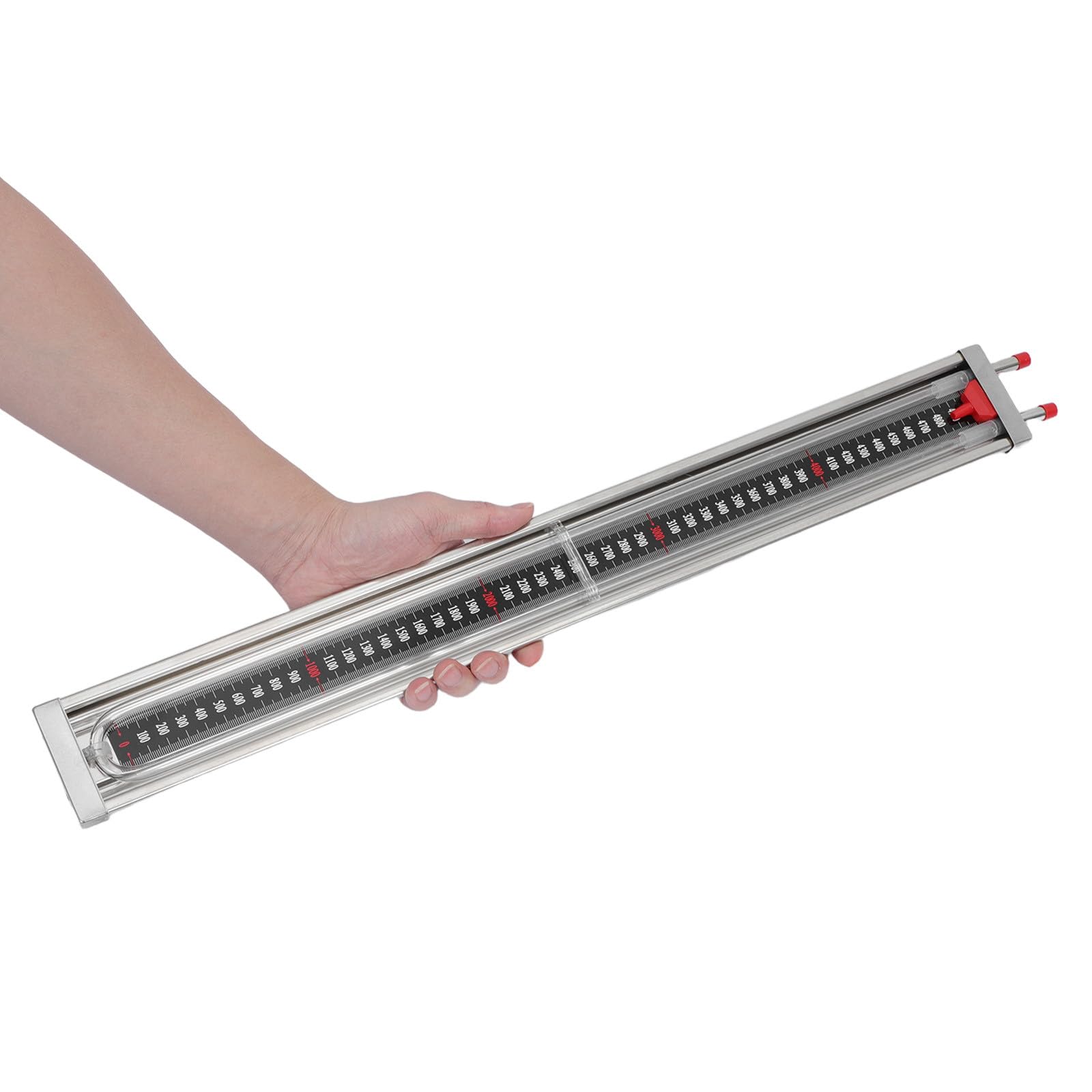 Mikinona U-Rohr-Manometer: Gasdruckmessgerät, Wassersäulenmesser – Vakuumdruckanzeigegerät, U-förmiges Manometer zur Messung von 0–5000 Pa
