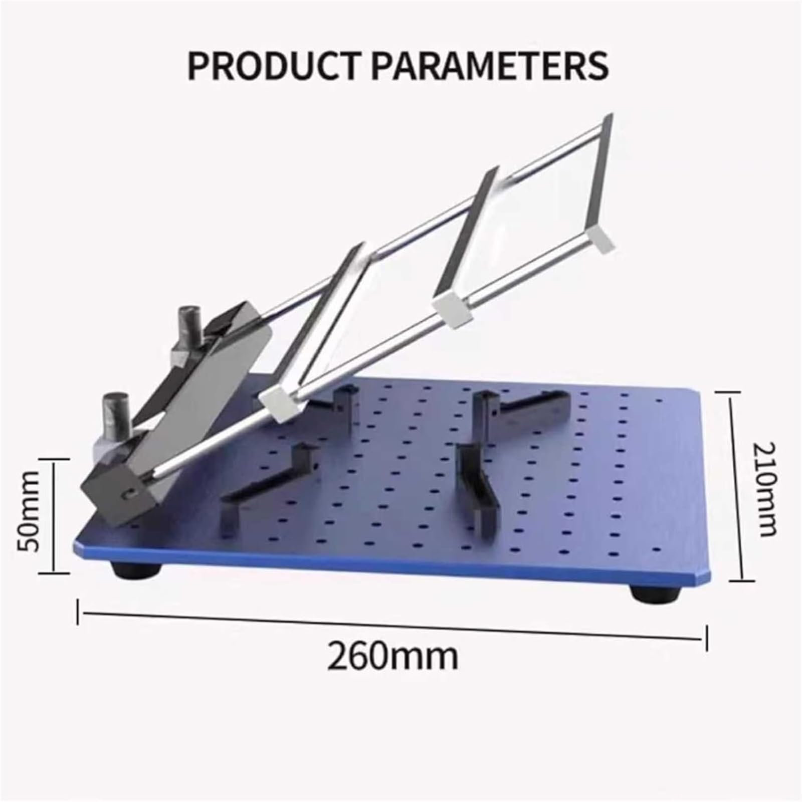 Máquina de impresión de pasta de soldadura, mesa de impresión SMT de escritorio para prototipos de PCB de precisión, tamaño máximo de impresión 170 x 170 mm, mesa de trabajo ajustable en altura 260 x
