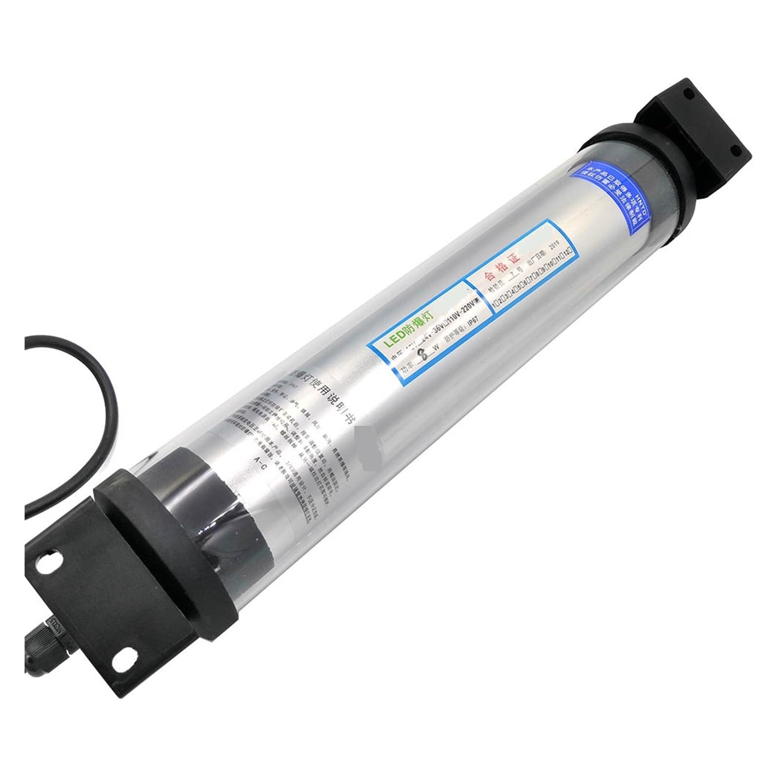 DC24V AC220 LED Frezarka CNC Lampa Wodoodporna Warsztatowa Długa Lampa Tokarska Odporność na uderzenia(16W Length 660mm,AC220)