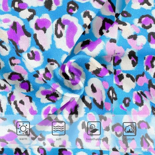 Joisal Girls Underwear Toddlers 2t Cotton Little Girl Panties Print Briefs Underpants Leopard Blue Colorful Spots3