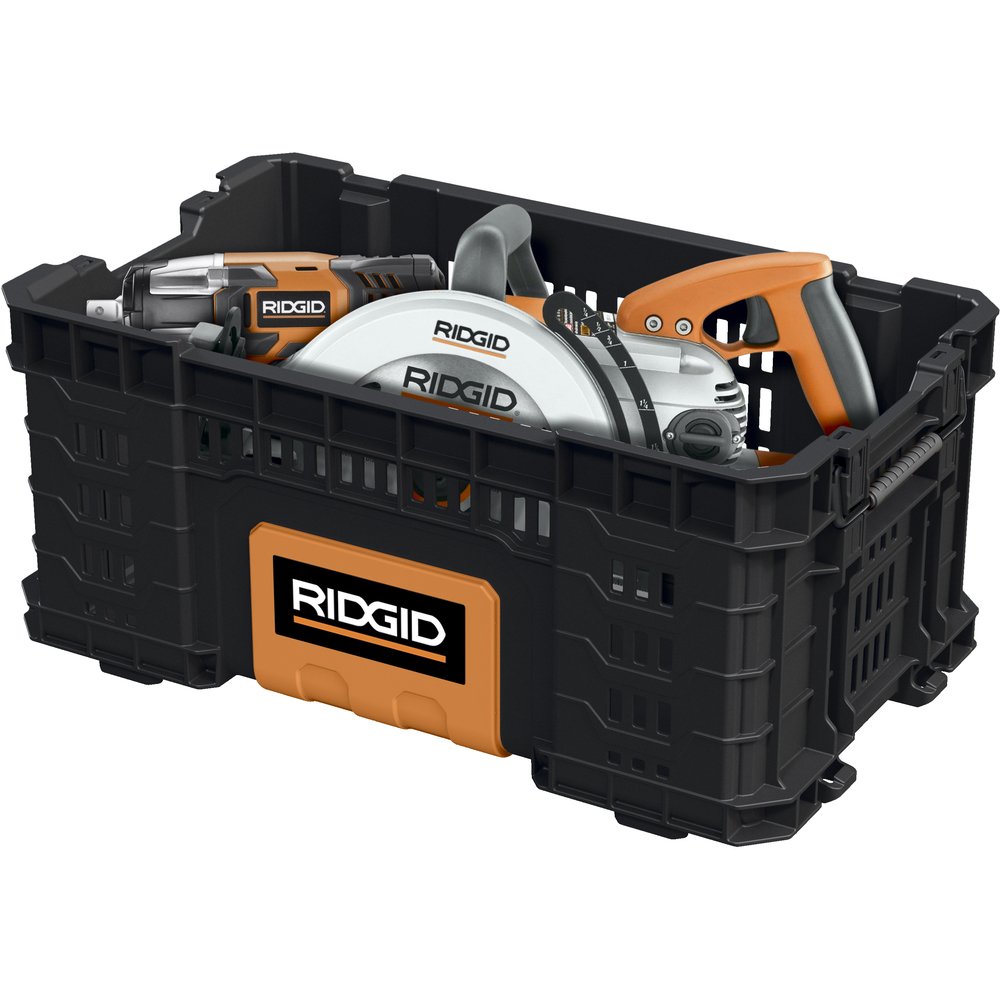 おと Amazon.co.jp: RIDGID ツールギアクレート 57493 樹脂製工具箱 : DIY