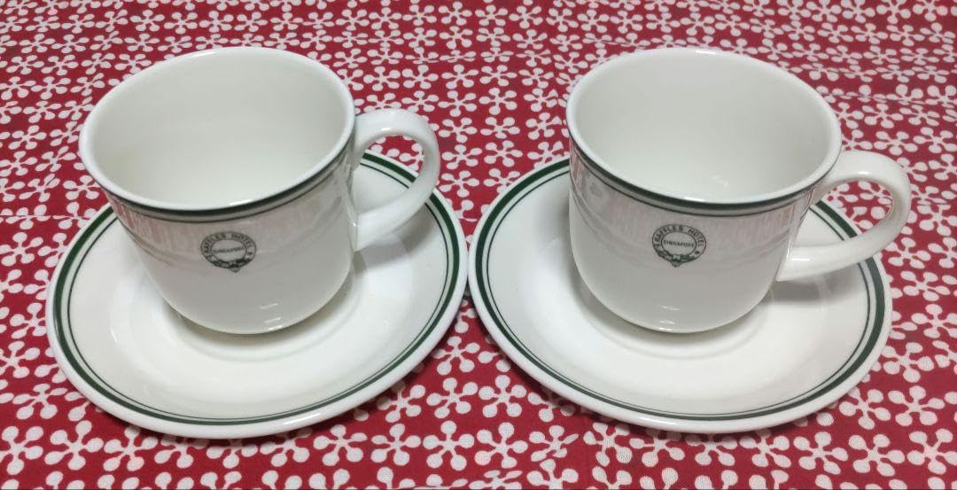 Amazon | ラッフルズホテル デミタス カップ&ソーサー ペア ロイヤル