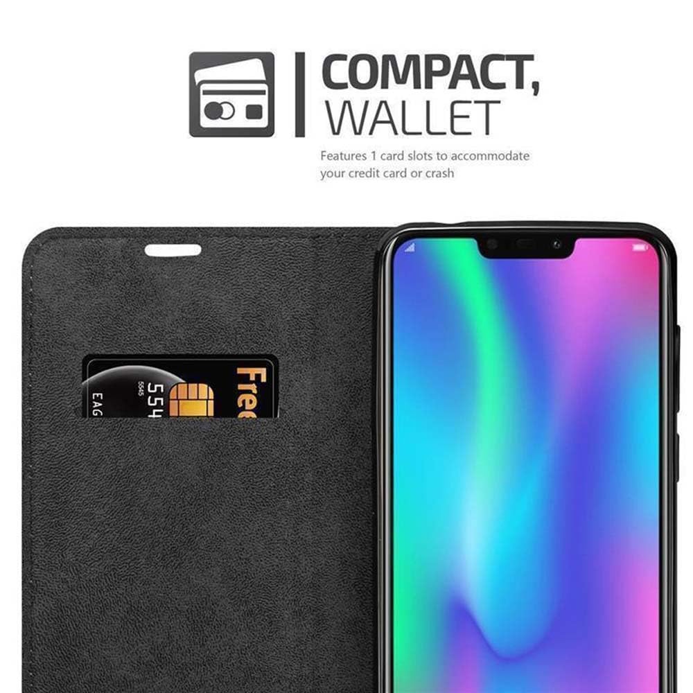 Cadorabo Custodia Libro per Honor 8 PRO in CLASSY ORO ROSA – con