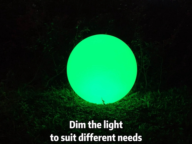 Boule Lumineuse Sans Fil Boule Applatie Lumineuse LED 35cm 16 Couleurs étanche Rechargable Avec Télécommande|Eclairage Design Boule Lumineuse Censinda
