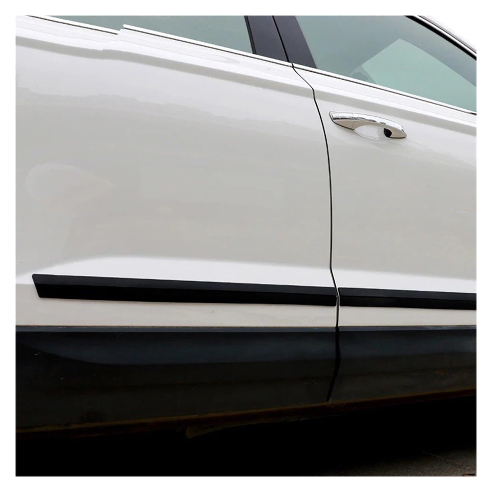 Per Ford Per Focus Car Door Side Protector Davanzale Striscia Anticollisione Protezione Bordi Portiere(Black 4L)