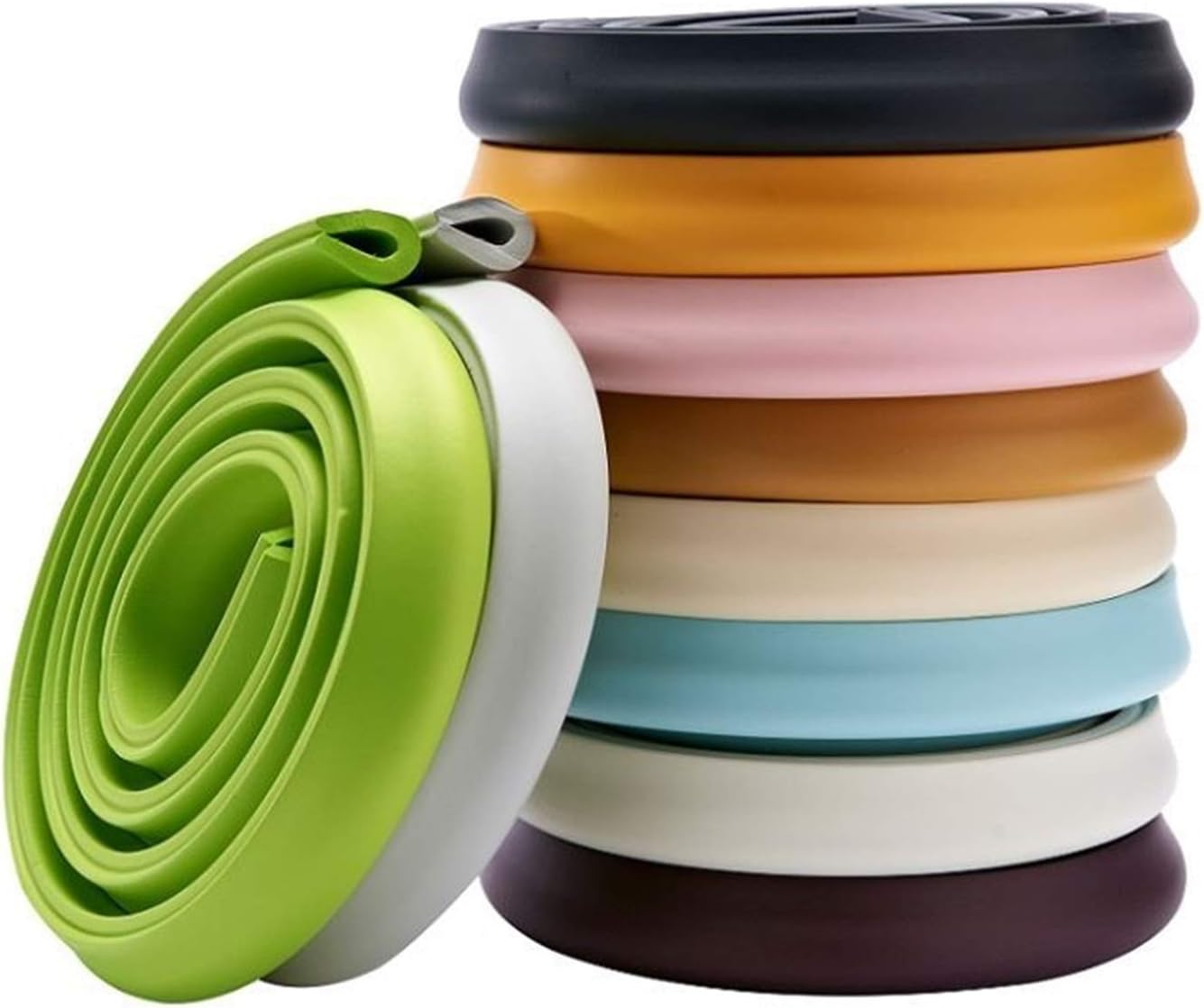 Lueao Cqinju-Shower Seal 4 Meters T Type Doors and for Windows Foam Soundproofing Seal Strip, Easy to Install (Color : Type1, Length : 4M)