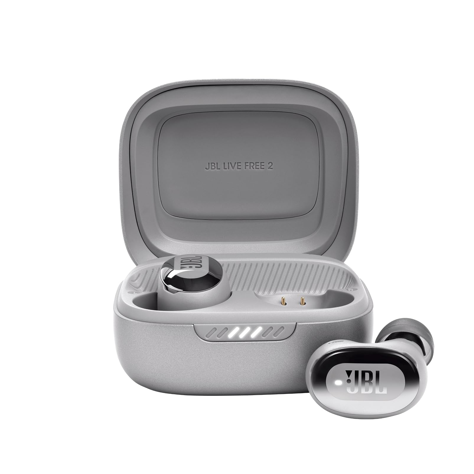 Fones de ouvido JBL Live Free 2 TWS Cinza | Amazon.com.br