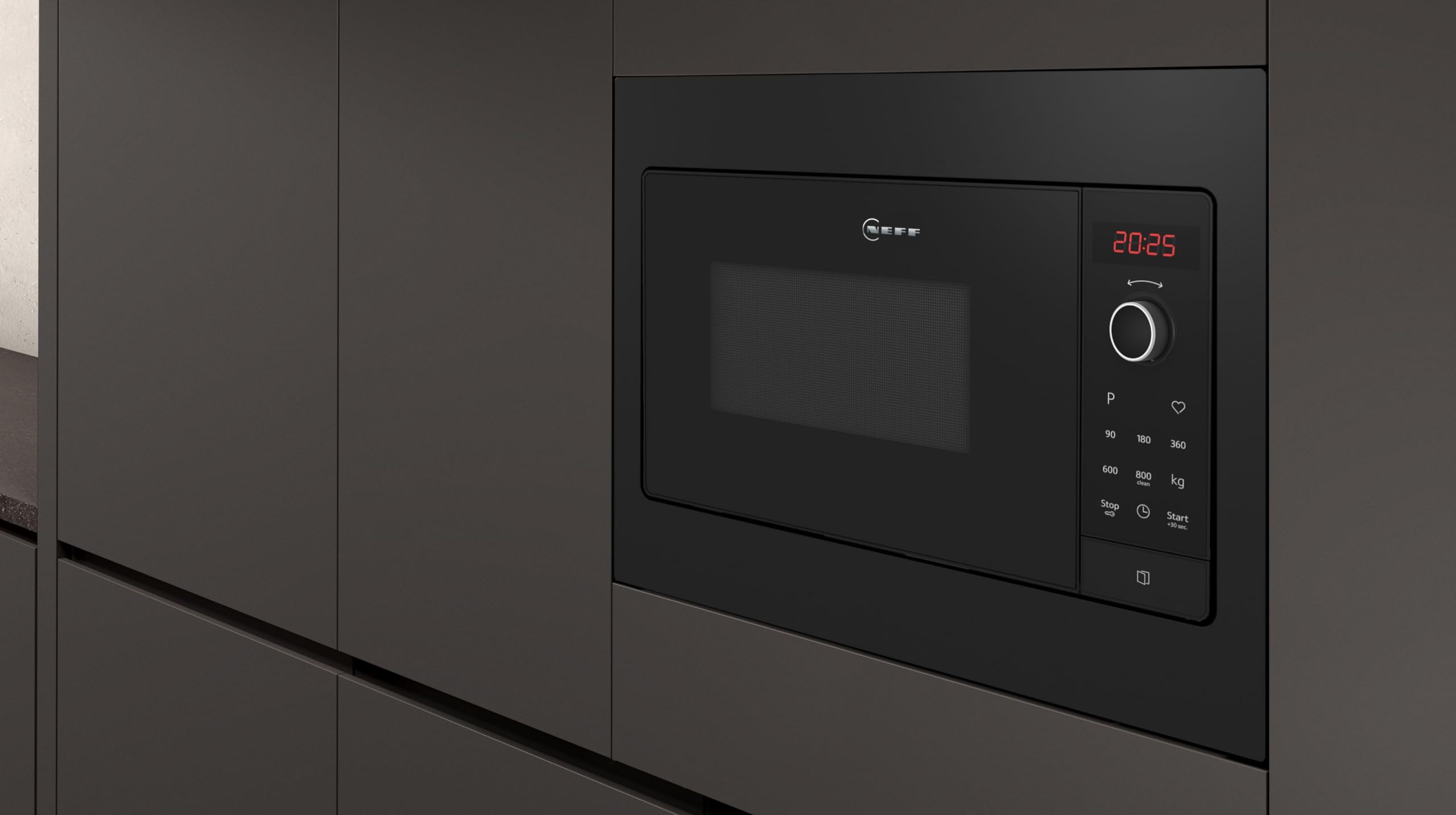Neff Mikrowelle HLAWG25S3 800W BK | Integrar Mikrowelle