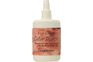 6g Tangerine Crafts KOliver Color Burst Watercolor Powder