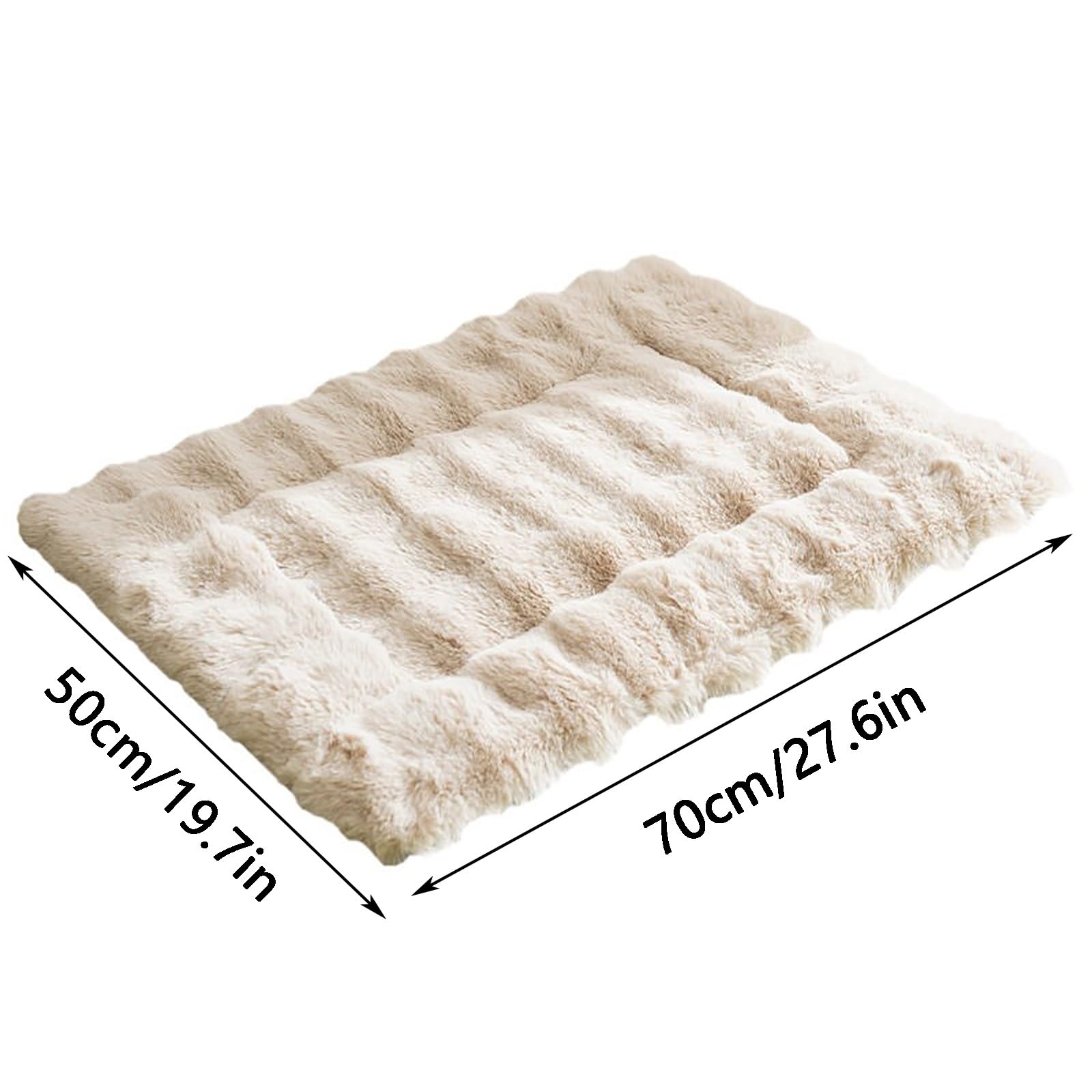 Selbsterwärmende Hundedecke, Selbstheizende Haustiermatte, Weich und Hautfreundlich, Bequem und Strapazierfähig, Ideal für Kaltes Wetter(Large)