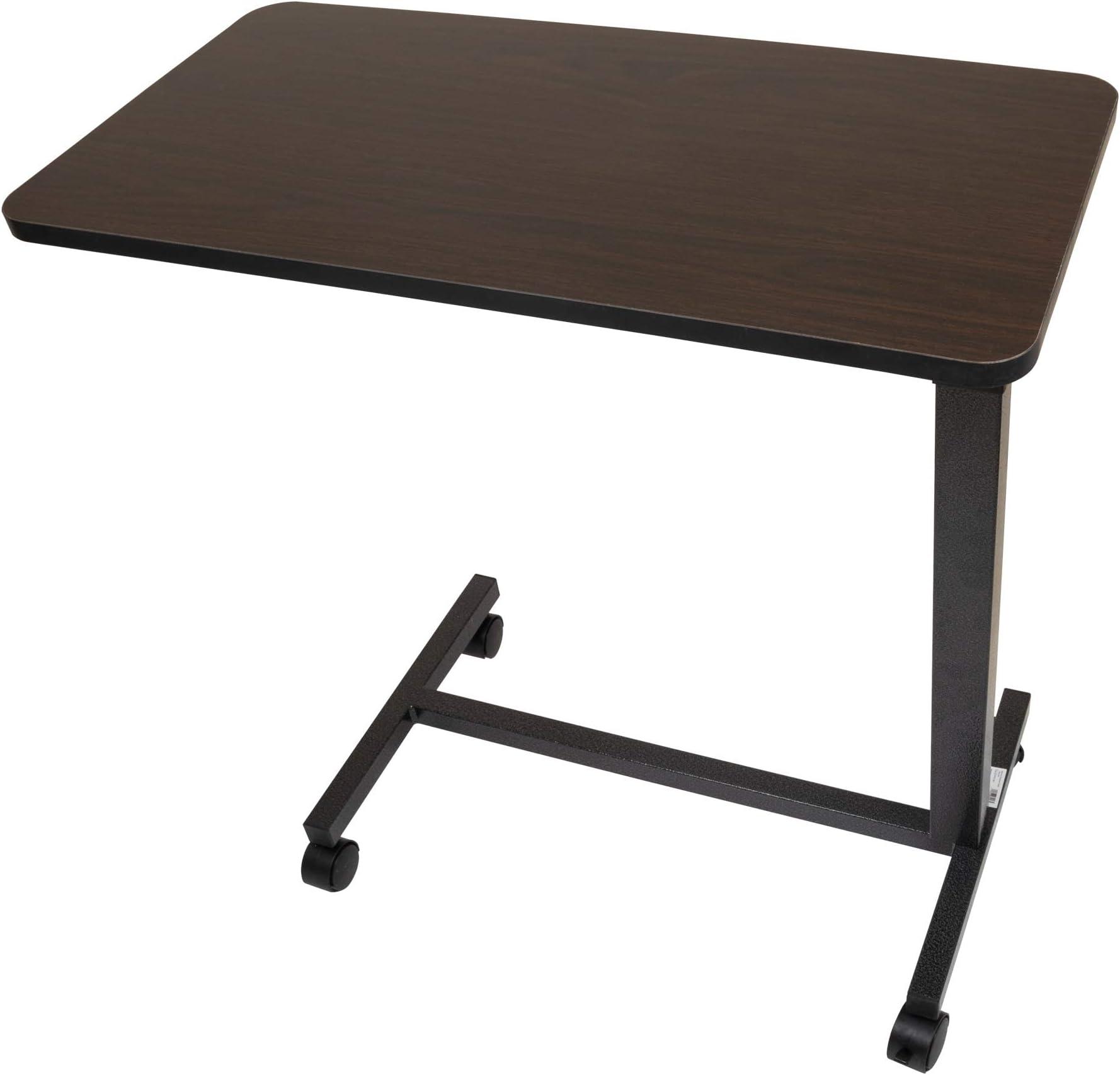 Roscoe Non-Tilt Overbed Table, Brown
