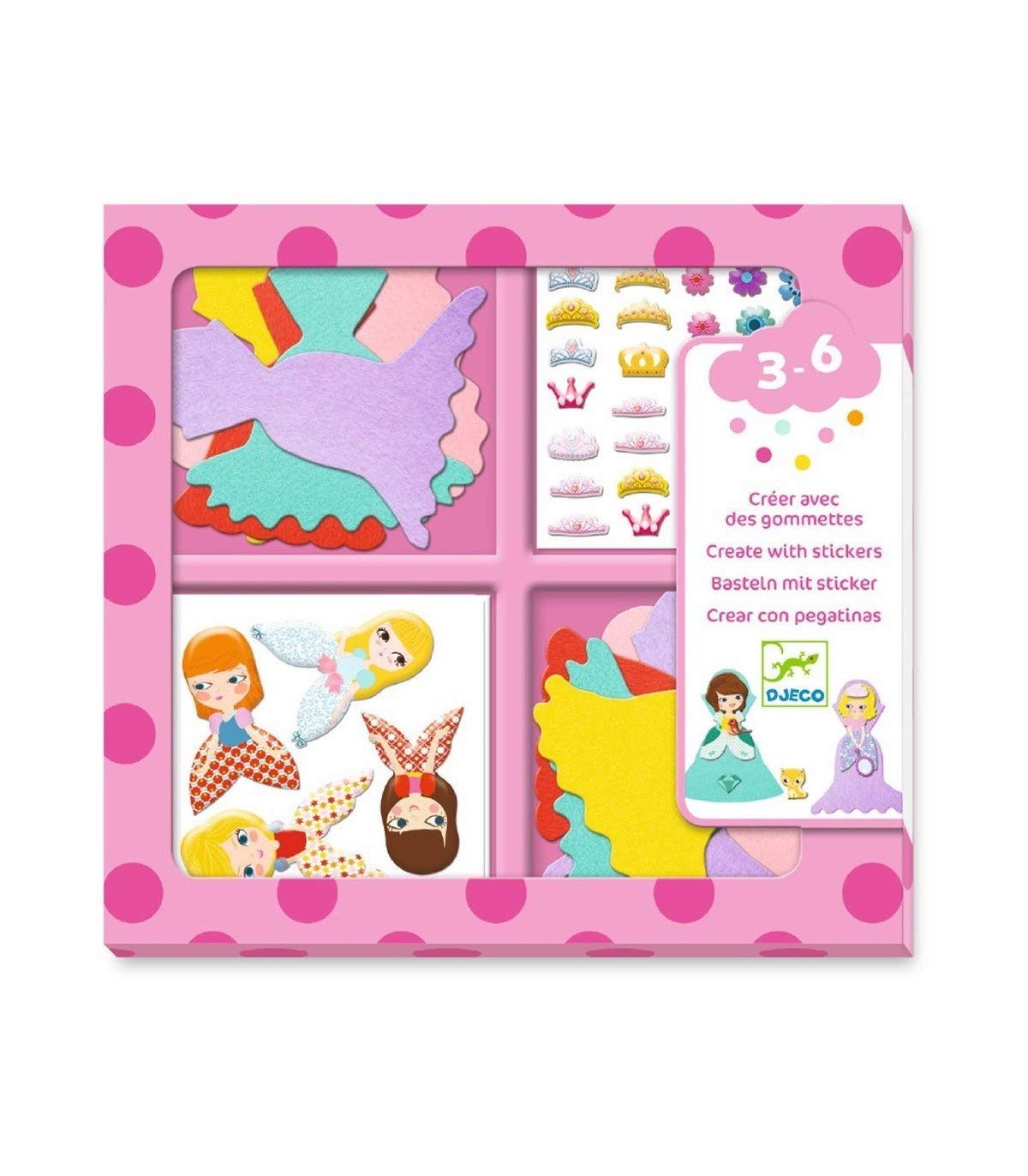 DjecoI Love Princesses Stickers