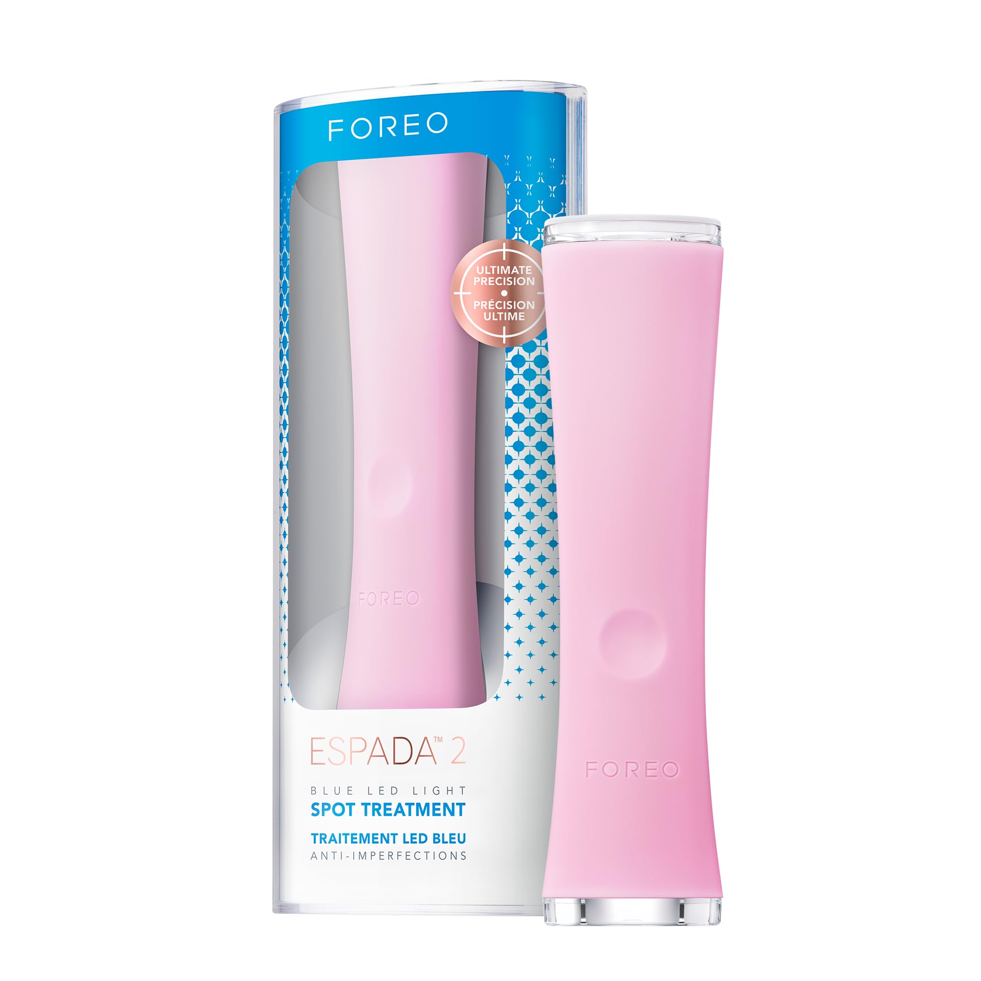FOREO ESPADA™ 2 Pearl Pink LEDニキビケア美顔器 FOREO ESPADA 2 LED Light Therapy - Blemish Treatment Skincare