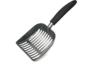 Metal Cat Litter Scoop - Non Stick Aluminum Scoop