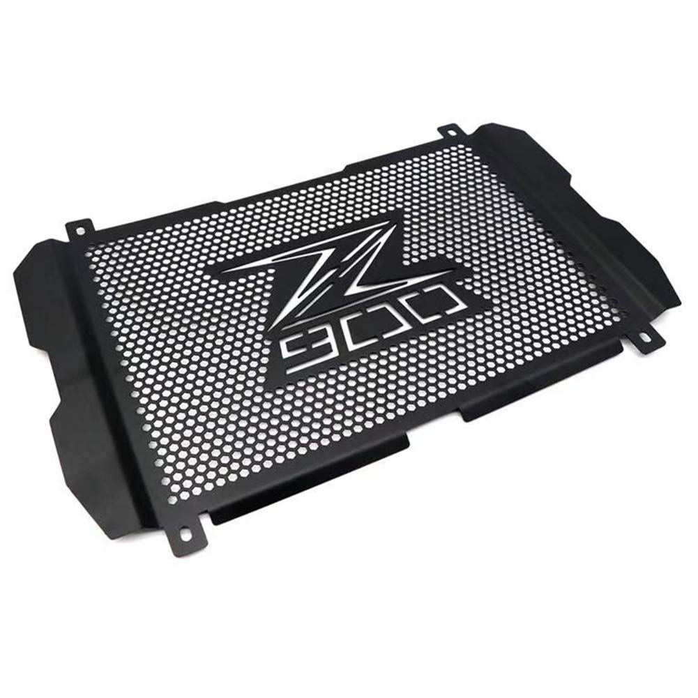 DASNTERED Griglia di protezione per radiatore del motociclo, adatta per Kawasaki Z900 2017 2018 2019 2020 2021 (nero)