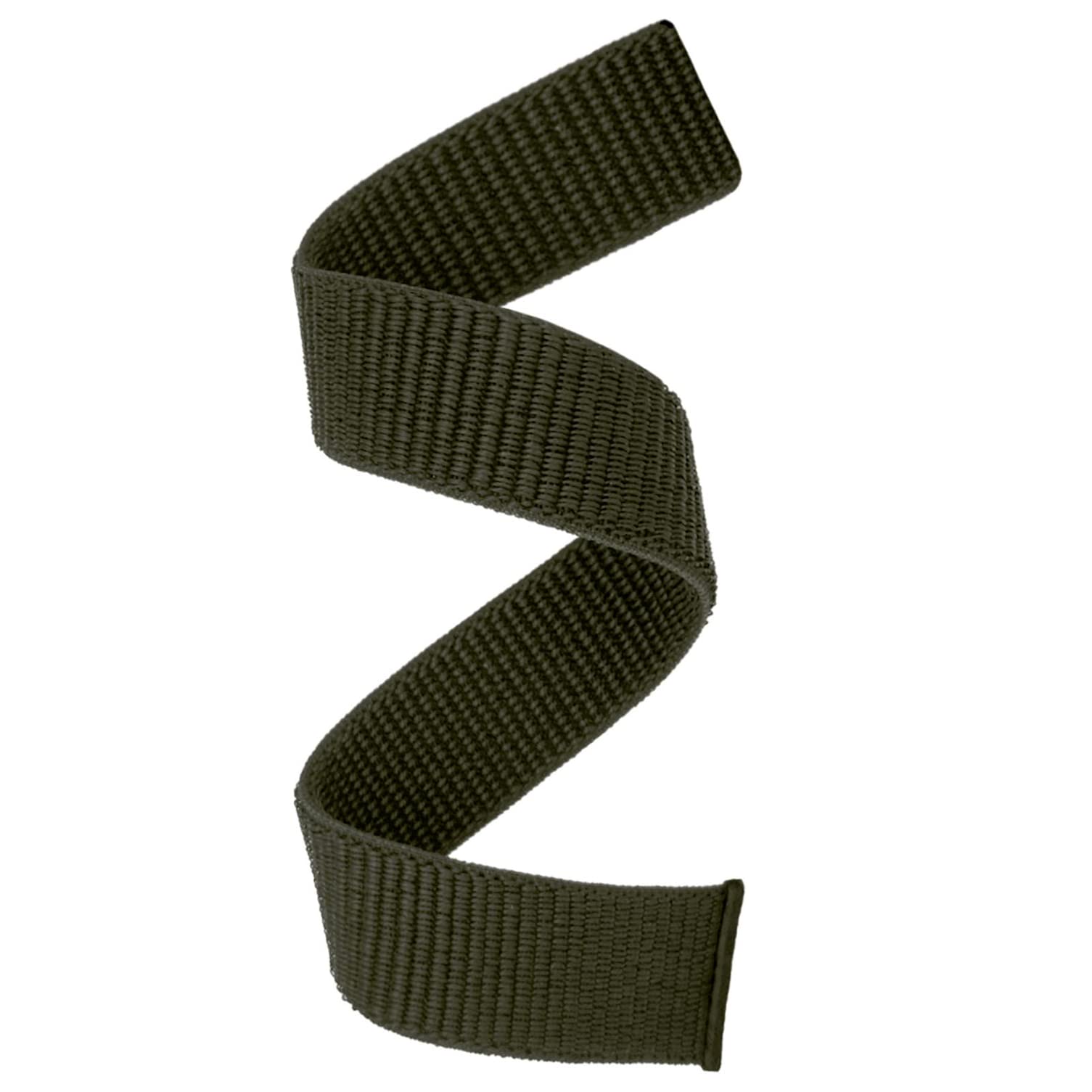 Hook and Loop Quick Dry 20mm Watch Band for Fenix 7S / Fenix 6S / Fenix 5S / Instinct 2S, Woven Nylon Ultralight Sport Wristband Strap for Garmin epix Pro 42mm