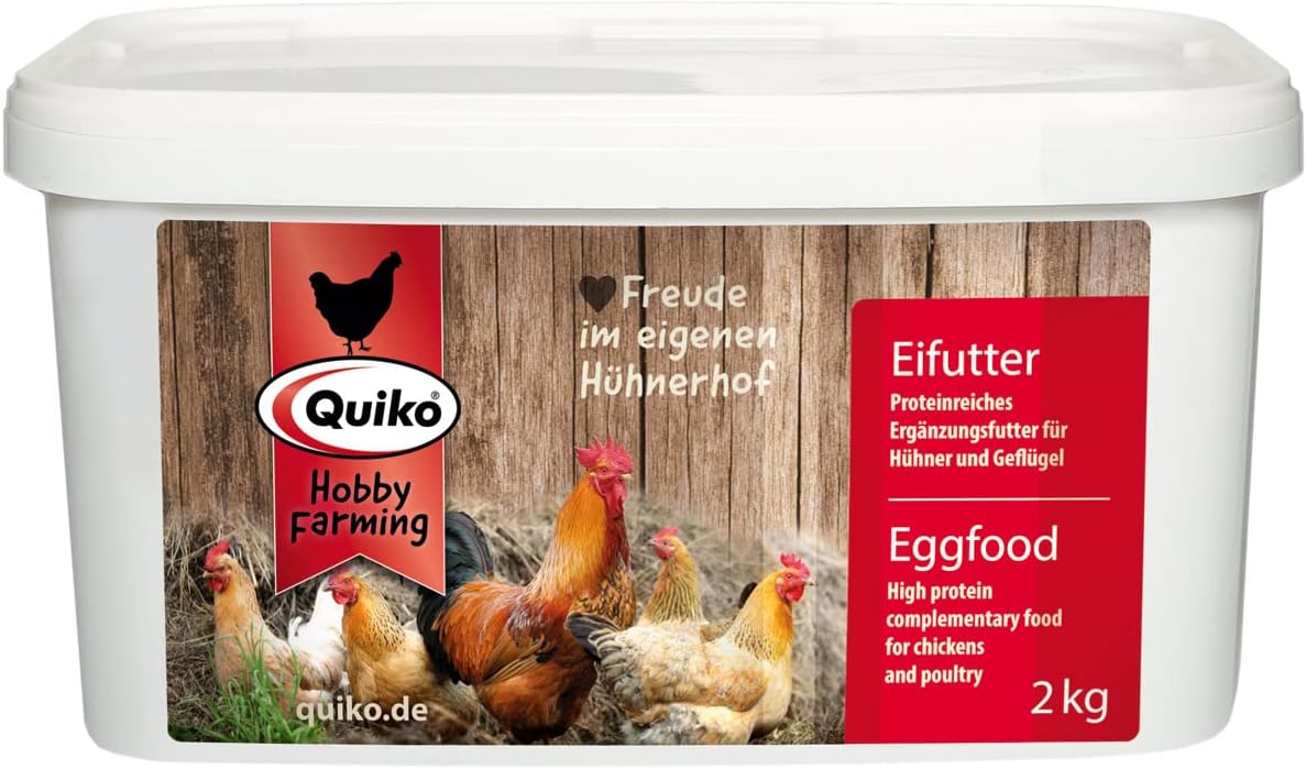 Hobby Farming - Egg Food for chickens 2 kg - Chicken Feed - Chicken Vitamins