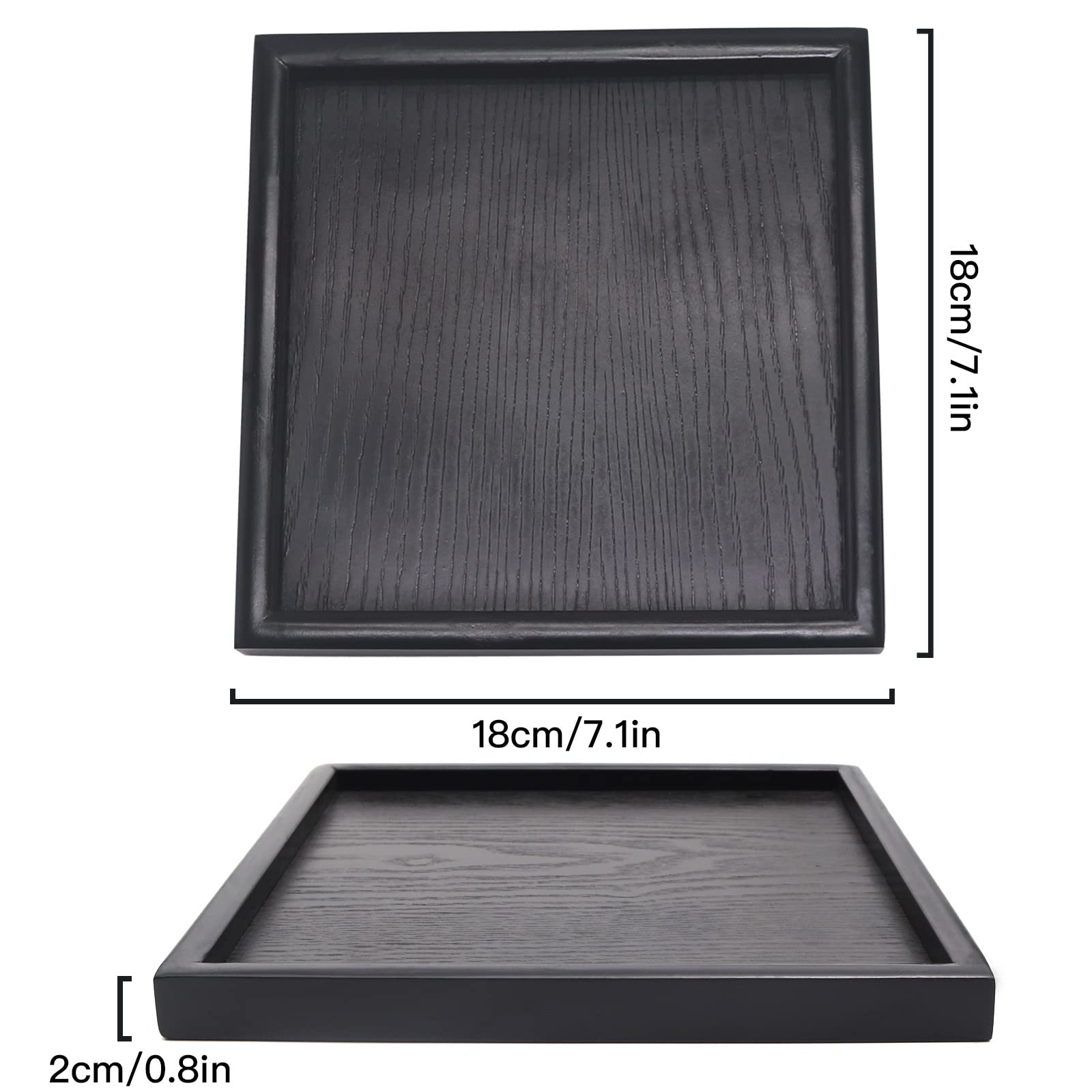 Antislip dienbladen voor de horeca - Zwarte dienbladen met anti-slip