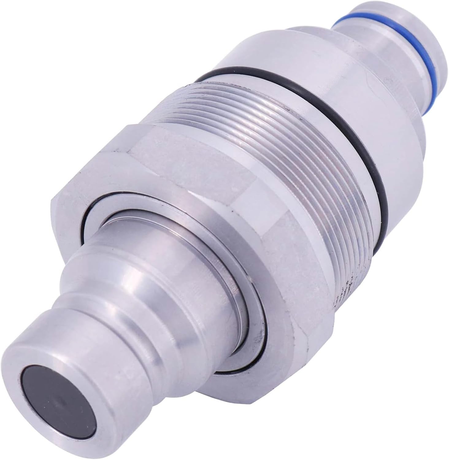 HOLDWELL Male Flat Face Coupler compatible with AT406474 compatible with John Deere Skid Steer Loaders 320E 323E 328E 326E 329E 332E 318E 333E 319E