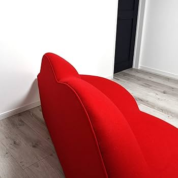 RED TANAKA ソファ本体 Amazon｜キスソファ 2人～3人用 色レッド STUDIO65デザイン リ