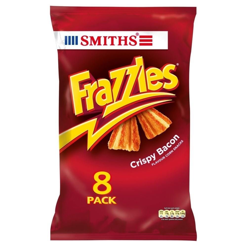 Walkers Frazzles 8 Pack 150g