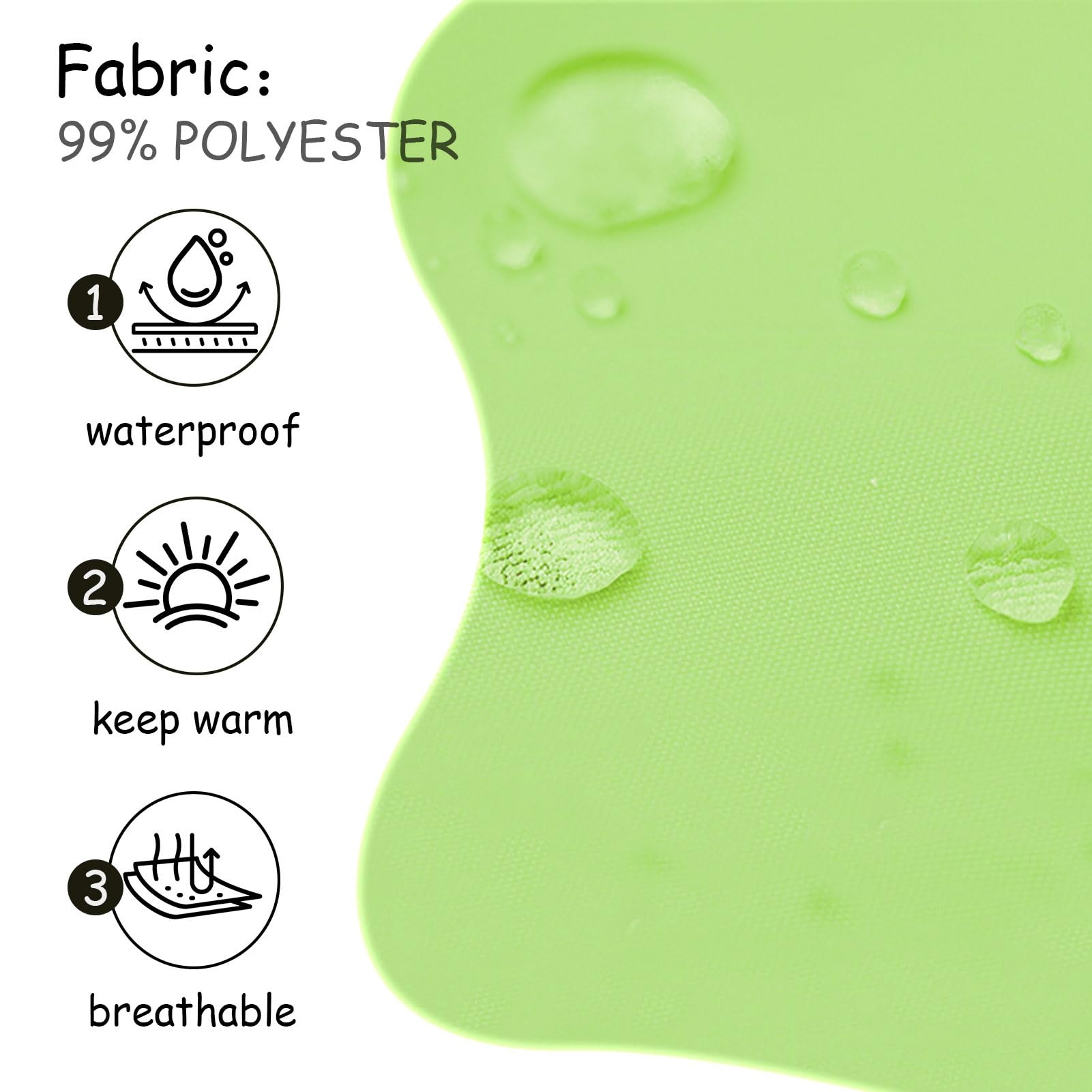 Traje de nieve infantil de 2 piezas, chaqueta de esquí + pantalones de esquí, impermeable, cortavientos, transpirable, con capucha, para niños y niñas, traje de esquí de invierno, verde neón
