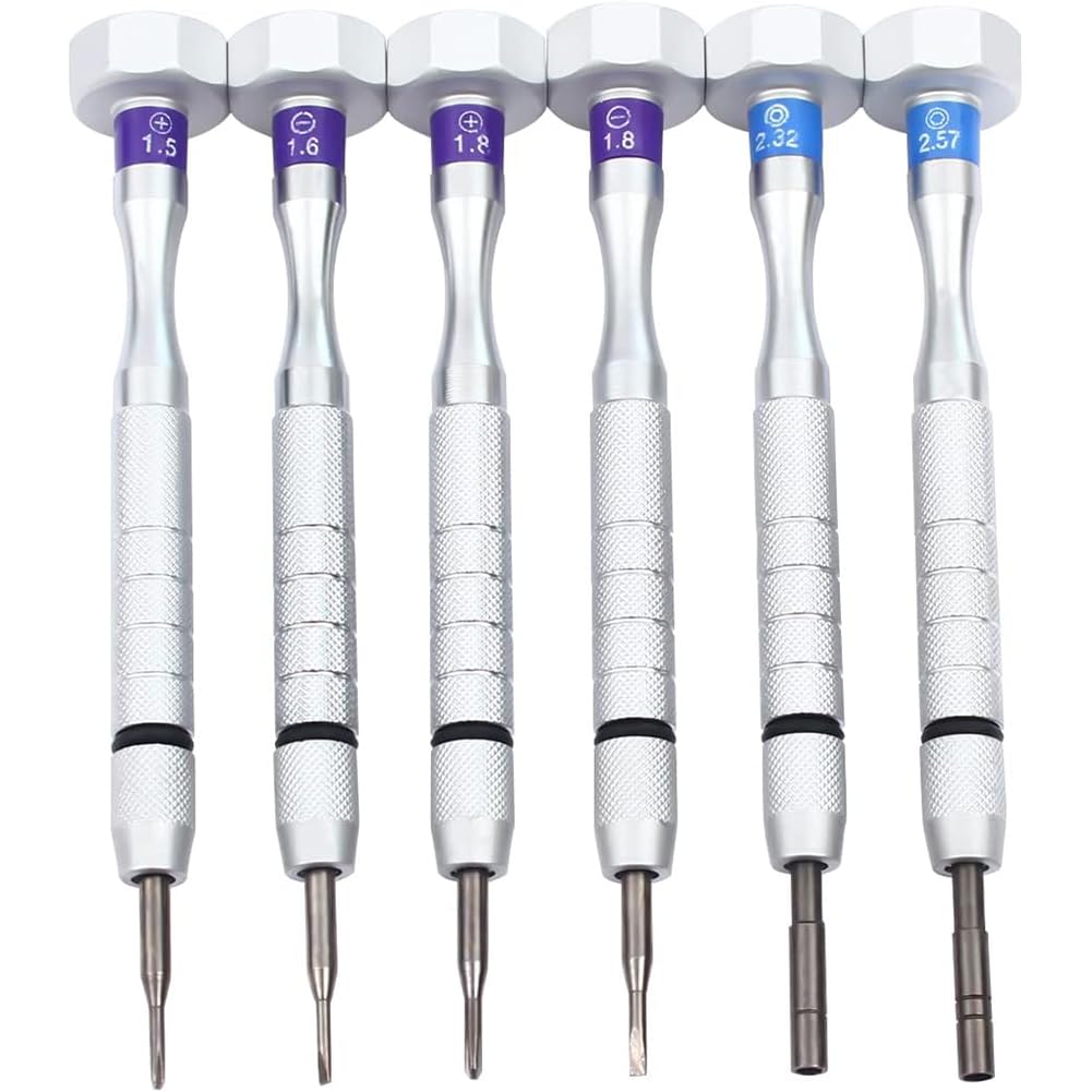 Brillen Reparatur Set 14-Tlg Optiker Zangen Schraubendreher Ständer,Black,O