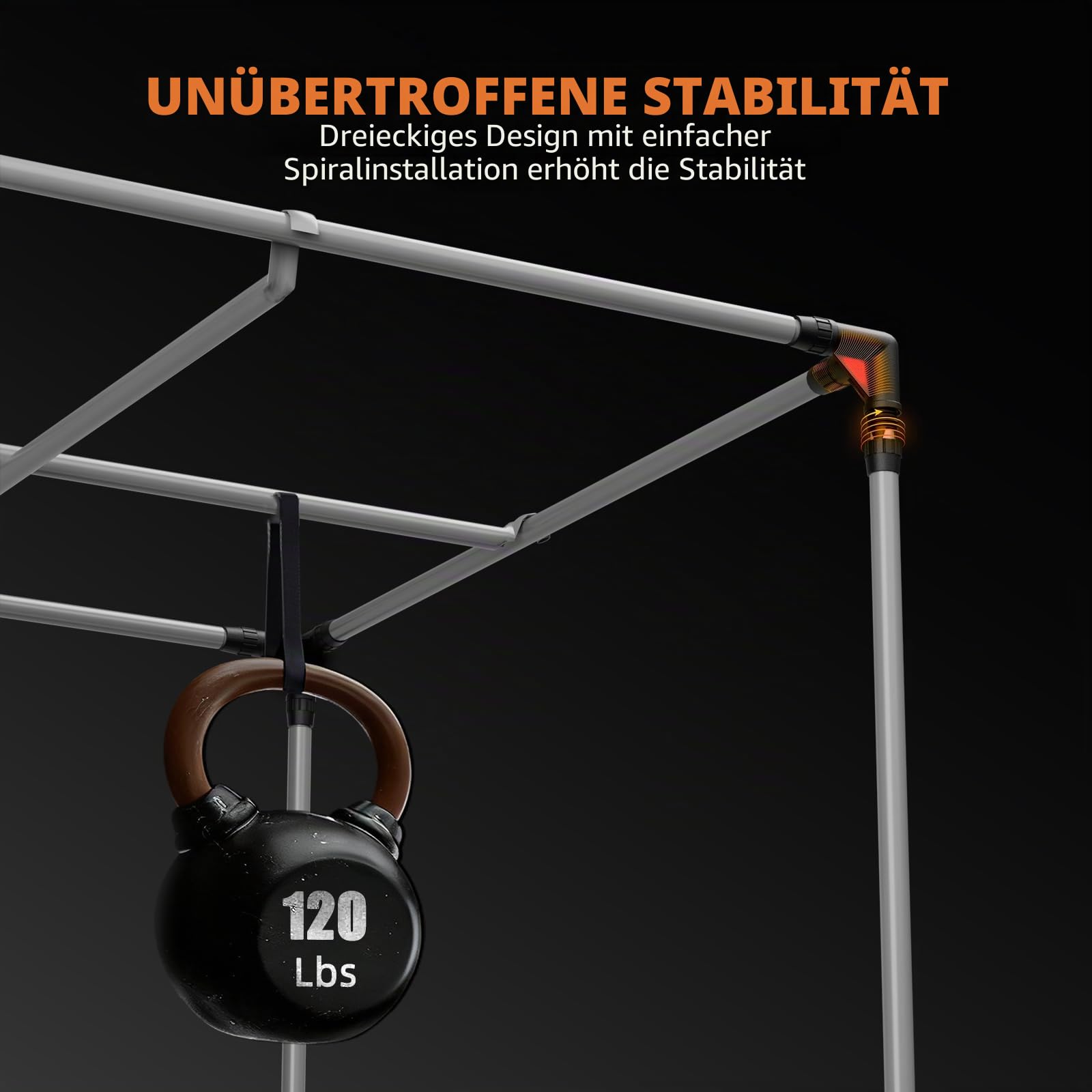 Spider Farmer Growzelt 60x60x180cm, Indoor Grow Tent Kultivation Zelt, hergestellt aus hochreflektierendem Mylar mit Beobachtungsfenster und abnehmbarem Boden Tablett, für SF1000/SF1000D