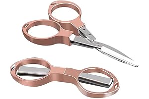 Mini Retractable Scissors: Essential Multipurpose Folding Scissors for Home, Office, and Travel
