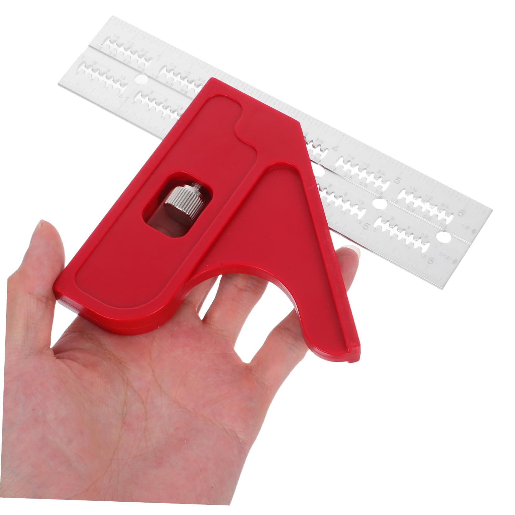 NUOBESTY 4 Pezzi Squadra Di Misurazione Per Carpenteria Misura Angolo Goniometro Per Lavorazione Del Legno Righello Per Carpentieri Righello Di Precisione Per Lavorazione Del Legno