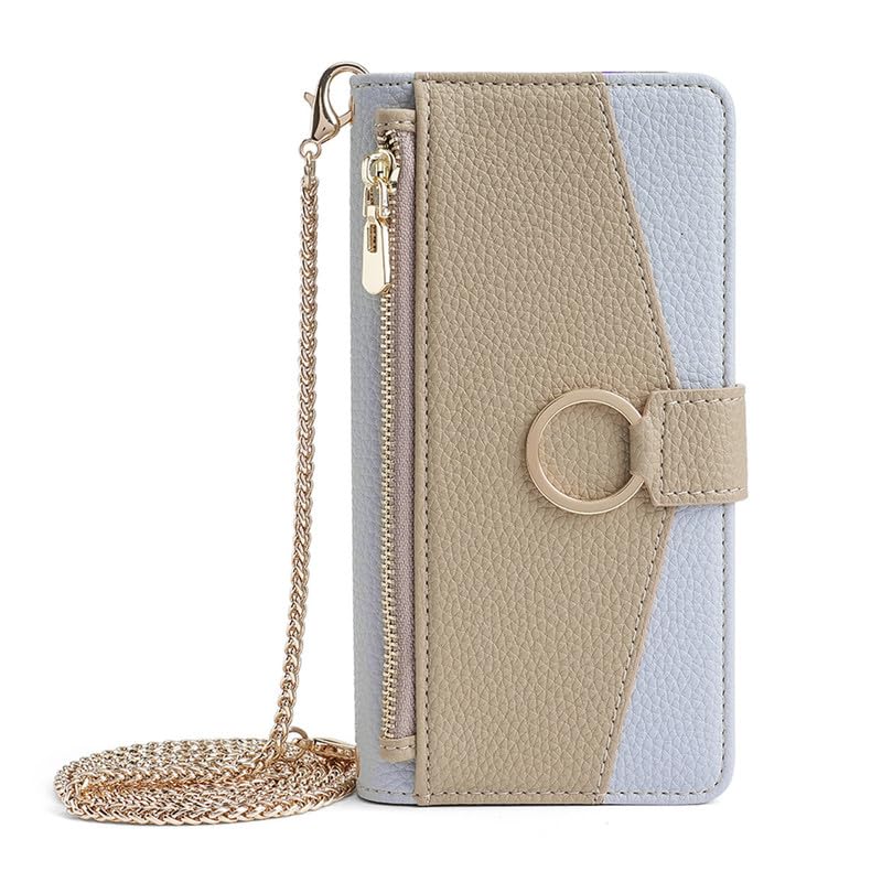 Coque portefeuille Google Pixel 9 en cuir protection antichoc avec béquille