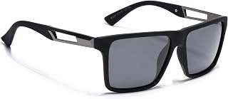 Voyage Square Sunglasses for Men & Women (Black Lens | Matt Black Frame - PMG7359) Price In India