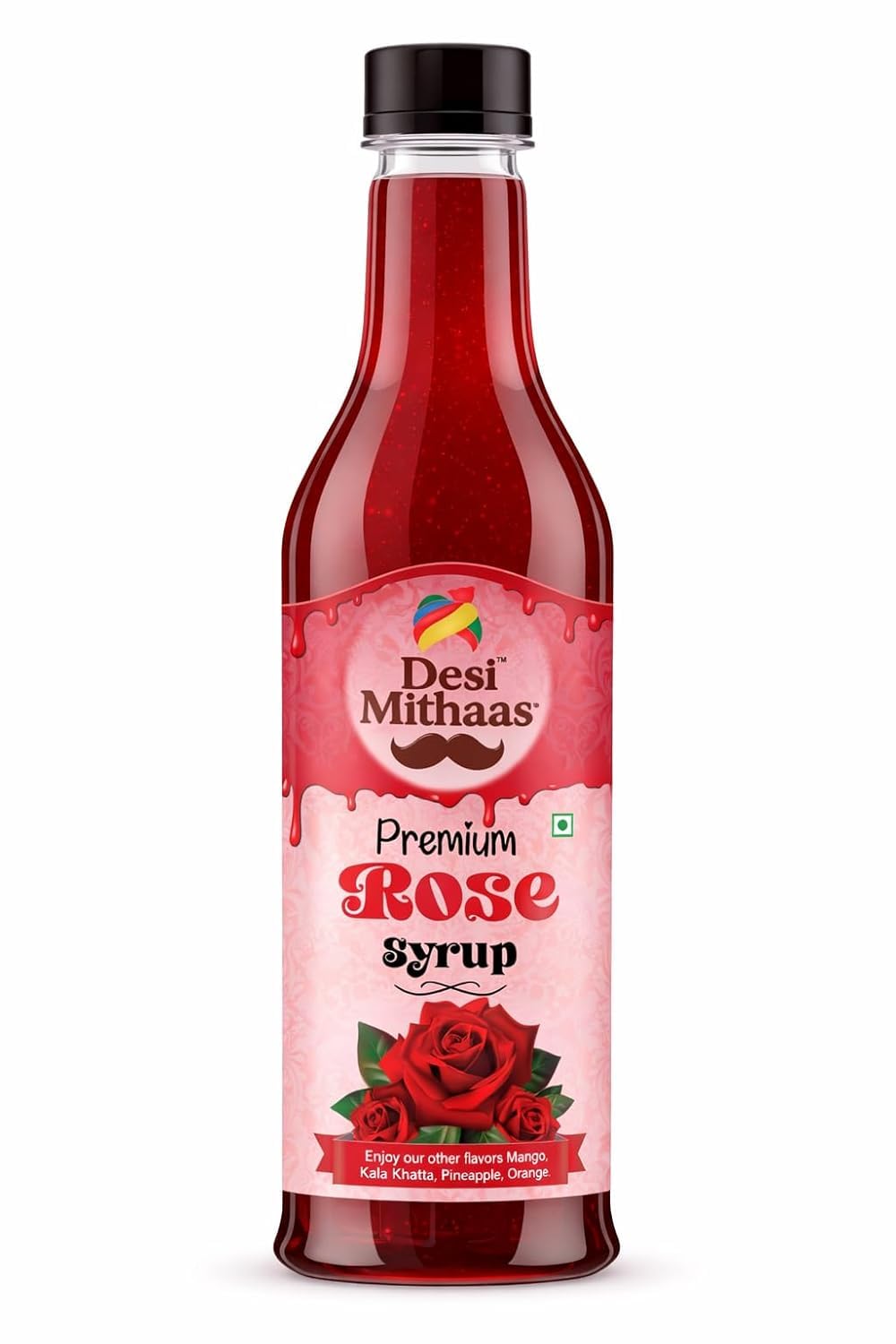 Rose Syrup by Desi Mithaas, Premium Sharbat Concentrate for Mocktails, Milkshakes, Falooda, Soda, Desserts and Refreshing Summer Drinks-image-28