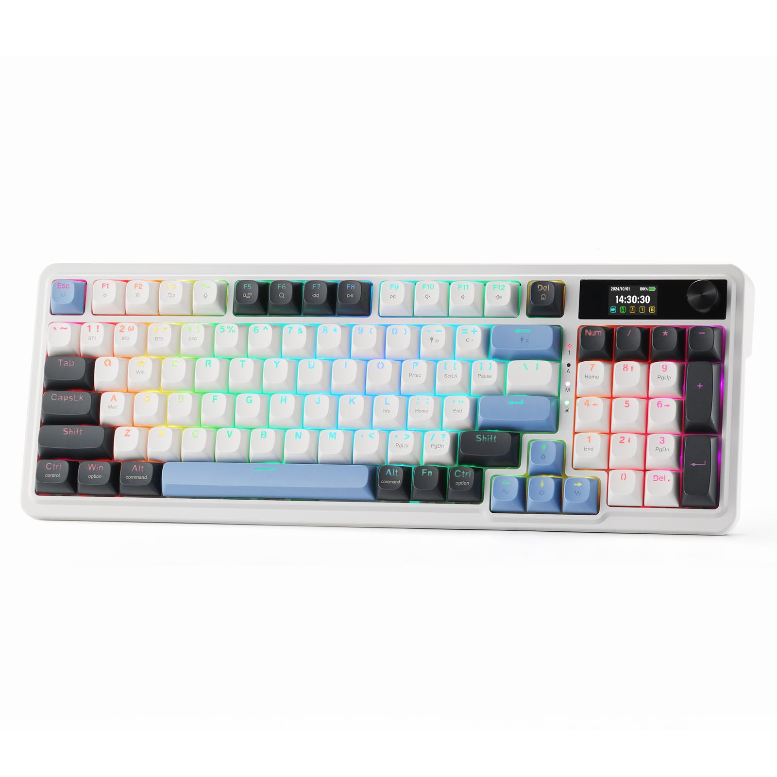 Redragon K762 Wireless Gasket Gaming toetsenbord hype-display