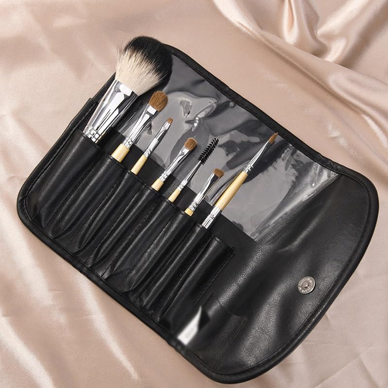 Ensemble complet d'outils de beauté 7 pinceaux de maquillage à offrir - 4