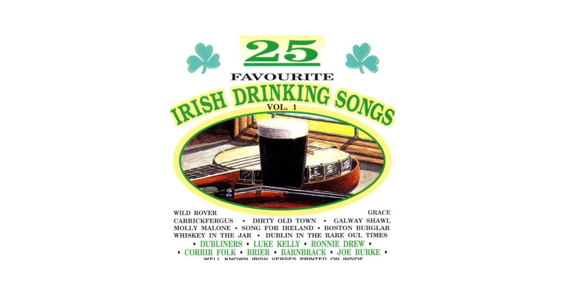 その他 Favorite Irish Folk Songs / [DVD] 25 Favourite Irish Drinking Songs Vol 1 - Amazon.com Music