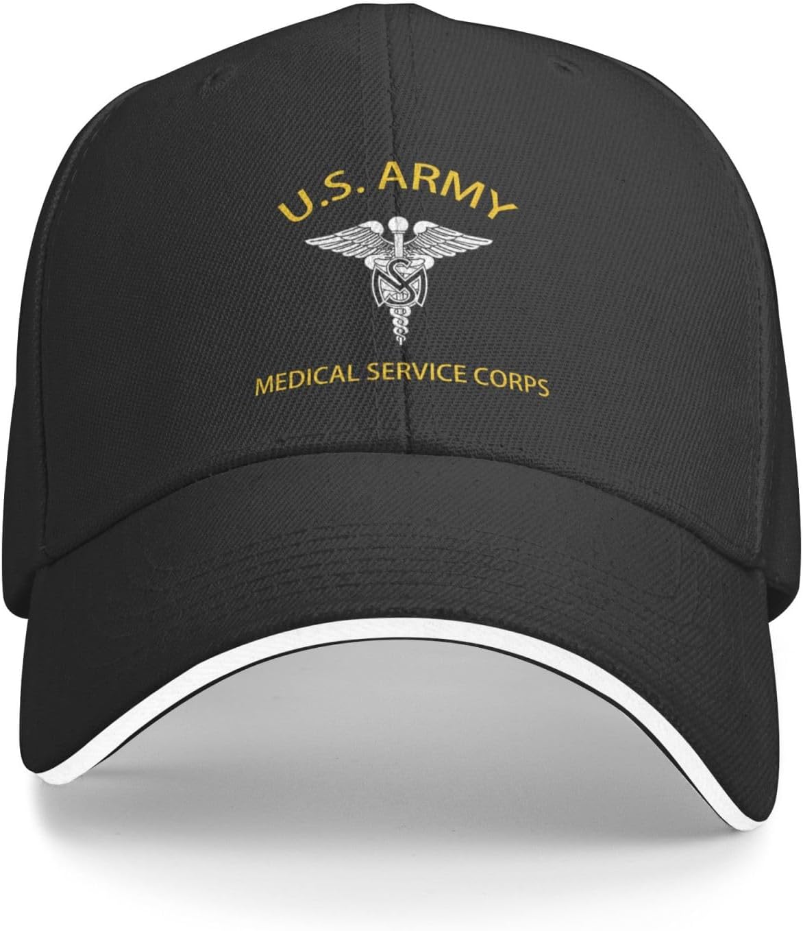 Us Army Medical Service Corps Veteran Baseball Golf Cap Casquette