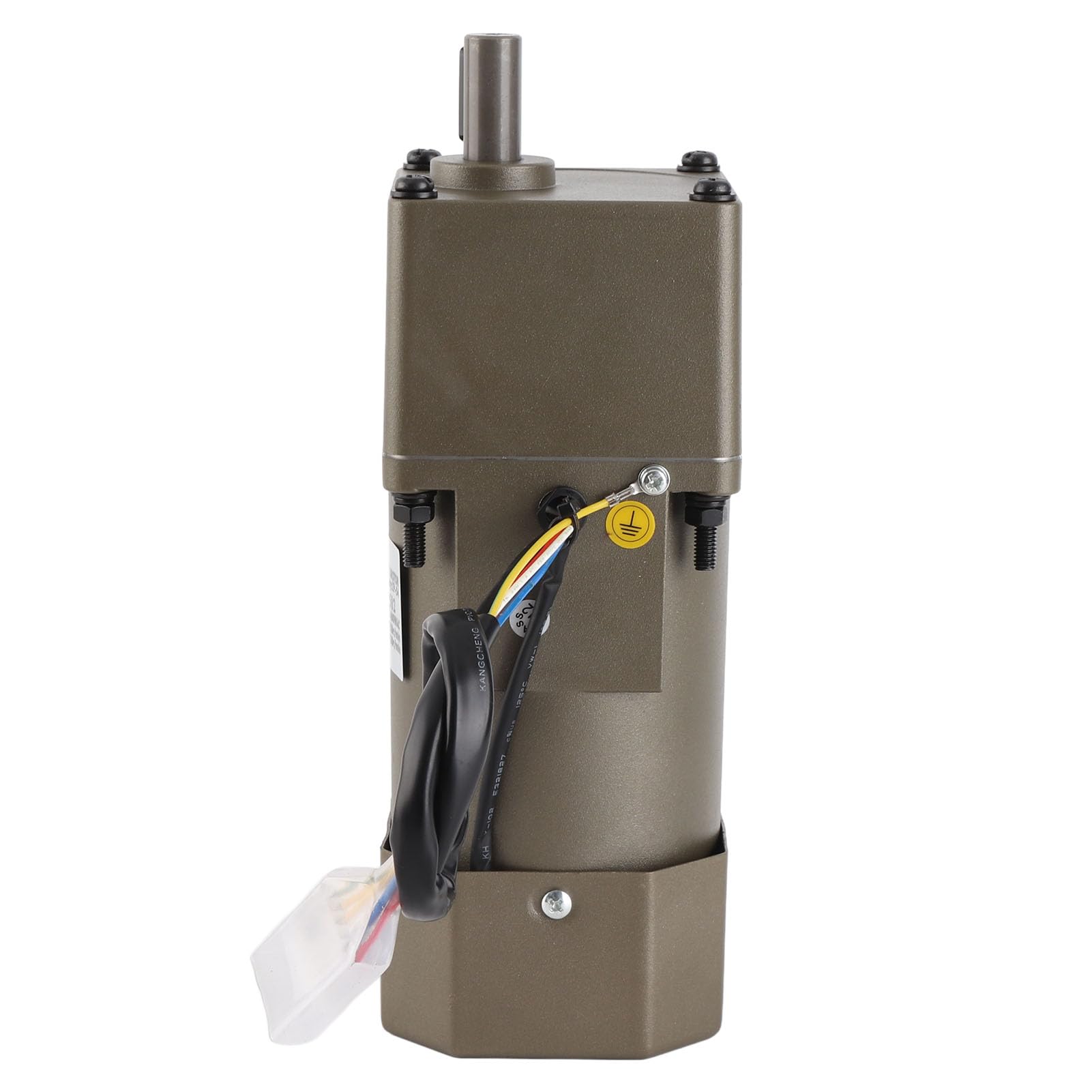 Motor de Engranajes Caja de Engranajes de Reducción Asíncrona Monofásica 120 W Velocidad Ajustable Reversible 90 a 1650 RPM 4 Polos para la Industria del Embalaje Equipos de Transporte