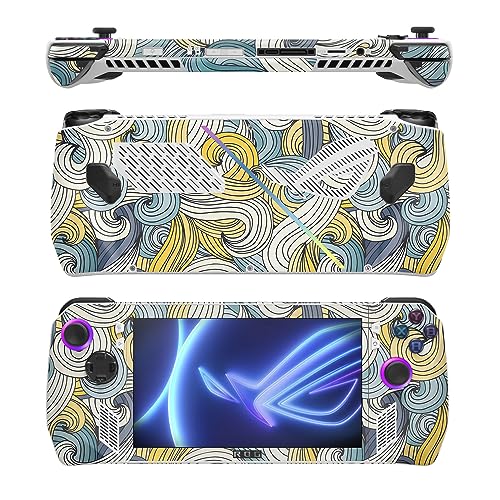 Image of MightySkins Skin Compatible with Asus ROG Ally - Puppy Fall | Protective, Durable, and Unique Vinyl Decal wrap Cover | Easy to Apply, Remove, and Change Styles