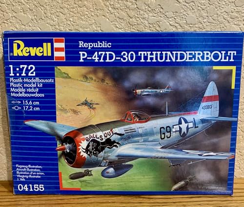 Revell P-47D-30 Thunderbolt 1:72 kit plastique de précision pour collectionneur de warbirds