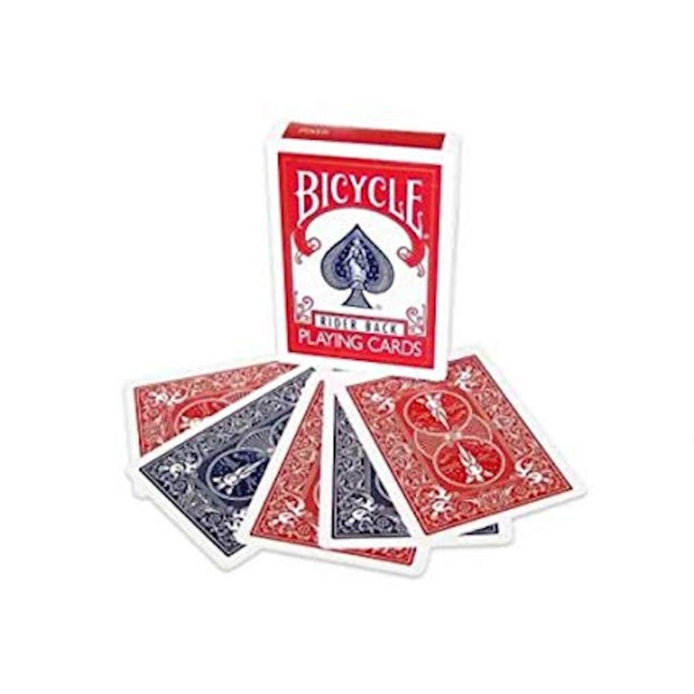 Amazon.co.jp: Bicycle Magic Gaff トランプデッキ(25/25 ダブルレッド