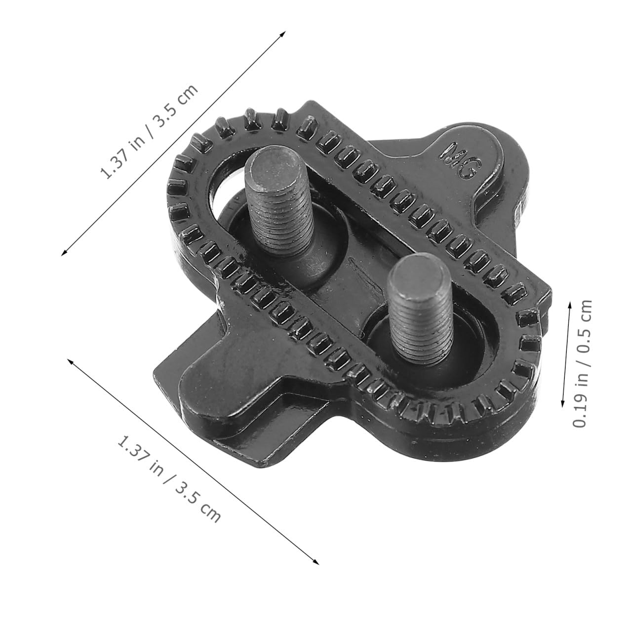 SUPVOX 1 Paio Di Tacchetti Per Biciclette Pedale Tacchetto Pedali Mtb Ciclismo Biciclette Tacchetto Per Rilascio Multidirezionale Tacchetto Piastra Paramotore Mountain
