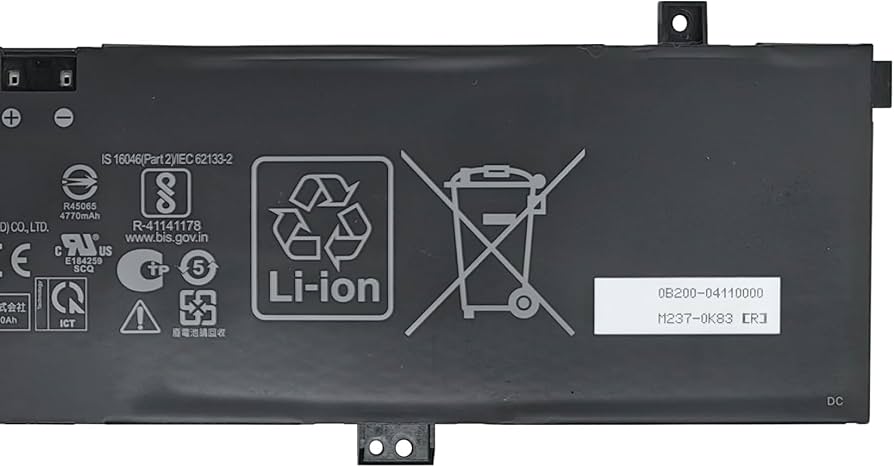 Amazon.com: FCZFCZ C41N2101 Battery 76Wh 4920mAh Replacement for