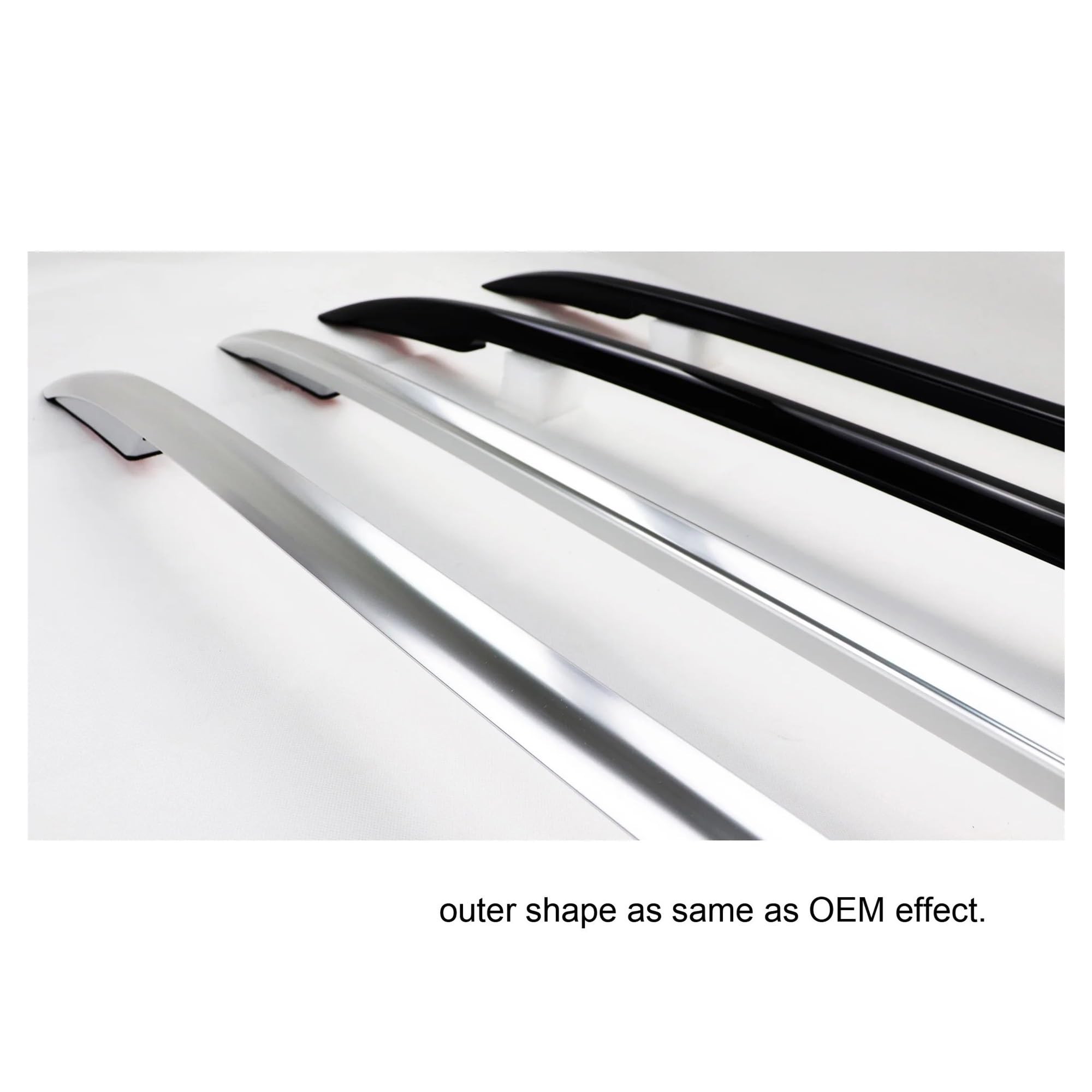 Barres De Toit MHysa Pour Porsche Cayenne 958 (2011-2017) - Galerie Porte-Bagages Aluminium Antivol Noir Mat, Ultra Résistant Et Aérodynamique