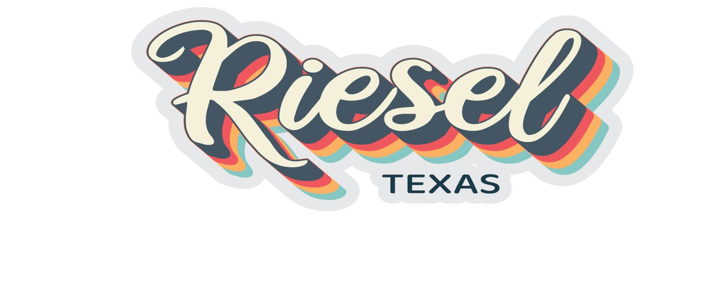 Riesel Texas Souvenir 2-Inch Magnetr 3D Design 2-Inch|Magnet