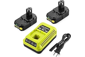 3.5A P102 18V Robo Battery With Charger for 18 Volt Ryobi