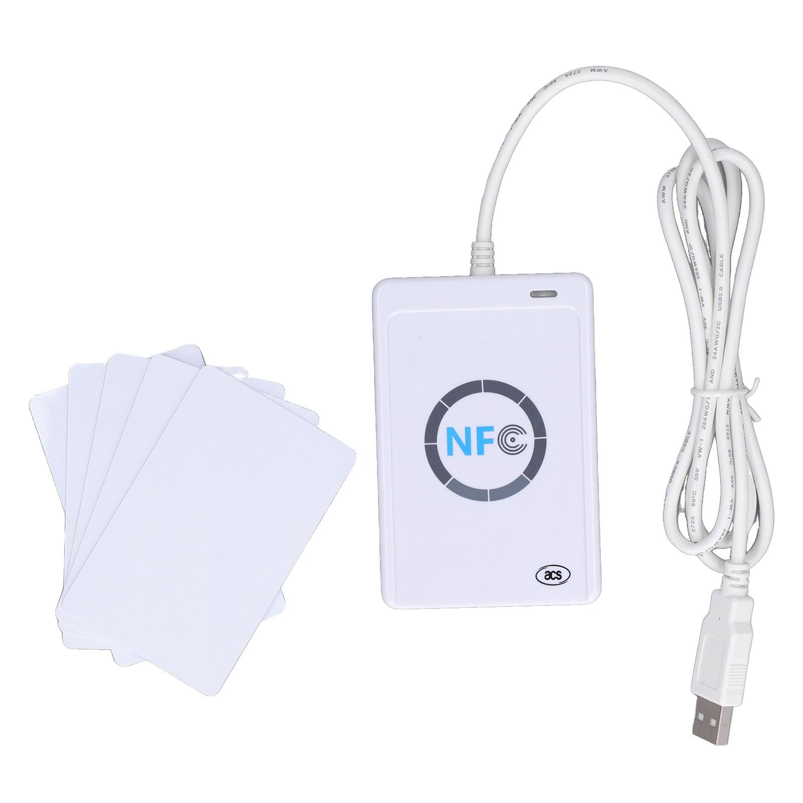 FTVOGUE Lettore di Smart Card Senza Contatto Lettore NFC Bluetooth 13,56